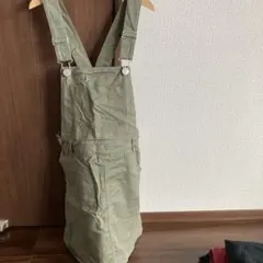 ピンクラテジャンパースカート