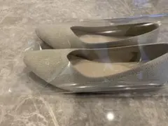 新品globeメッシュ フラットシューズ ポインテッドトゥLサイズ