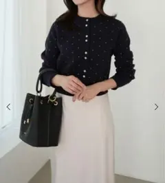 コンパクトニットカーディガン　cleblatt