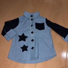 BEE BOX 長袖シャツ デニムアウター長袖アウター80