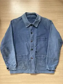 50〜60s french moleskin work jacket フェードのサムネイル