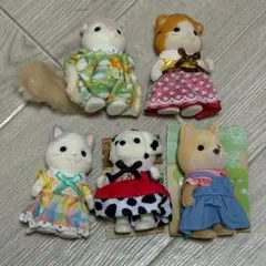 シルバニアファミリー人形セット 5体 まとめ売り