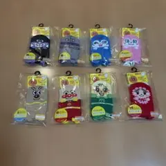 新品　ベビー靴下 8足セット アンパンマンキャラクター柄　履育　パペット