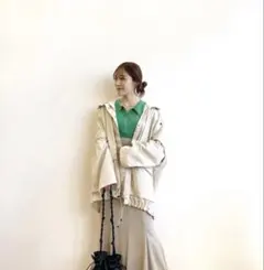 COCO DEAL 2wayフードビッグブルゾン　ジャケット マウンテンパーカー