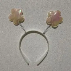 3つセット　花デザインのカチューシャ