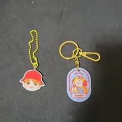 BTS BT21 ジミン キーホルダーとシール