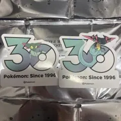 韓国　ポケモン　30周年ステッカー　ドラパルト　ドラメシヤ