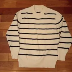 ストライプ ニット Lサイズ
