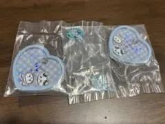 ちいかわ　きゃらシャカチャームぐみ　ももんがカニ　ハート2つセット