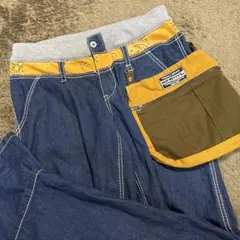 最終値下げ→オールドベティーズポーチ付デニムパンツのサムネイル