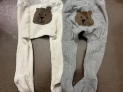 babyGap ベビータイツ 2点セット　0〜12M