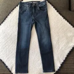 キッズ H&M エイチアンドエム デニム スーパーソフト スキニー 130