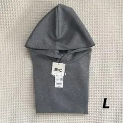 UNIQLO スウェットオーバーサイズプルパーカ　05グレー