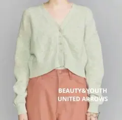 BEAUTY&YOUTH ショート丈カーディガン 長袖のサムネイル
