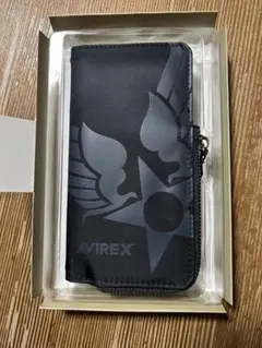 AVIREX 手帳型iPhone14スマホケース エンブレムデザイン