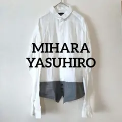 2026年最新】Miharayasuhiro カラー：ホワイト系 メンズ 長袖シャツ