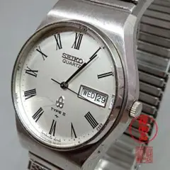特殊文字盤】 SEIKO TYPEⅡ 7123-7010 1981年 新品風防 - メルカリ