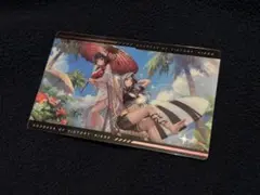 nikke エリア防衛戦 特典 メタルカードコレクション 01 サクラ ロザンナ