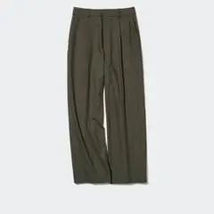 ユニクロ タックワイドパンツ XS
