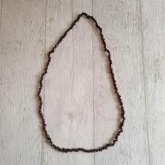 天然石　ガーネット　ネックレス　ペンダント　１月誕生石　匿名配送