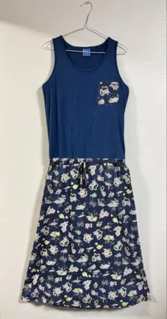 Ocean Pacific ノースリーブ ロングワンピース