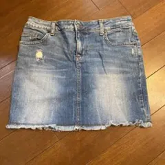【ZARA】デニムミニスカート デニムスカート