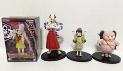 ワンピース ヤマト お玉 しのぶ ウタ DXF フィギュア 4体セット ワノ国のサムネイル