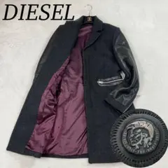 2025年最新】DIESEL メンズ チェスターコートの人気アイテム
