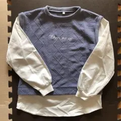 長袖カットソー　裏起毛あり