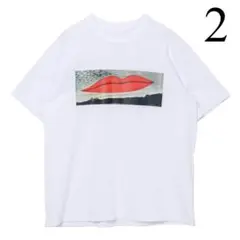 2　SACAI 25AW MAN RAY 唇 Tシャツ　サカイ　マンレイ　新品
