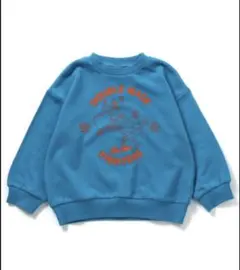 BREEZE ブリーズ スウェット トレーナー 140 ターコイズブルー 青系