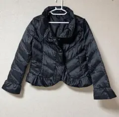 ダウンジャケット　ダウン　アウター　薄手　ふりる