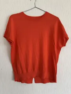 UNFILO スゴ機能美ニットコンパクト　オレンジ 半袖Mサイズ