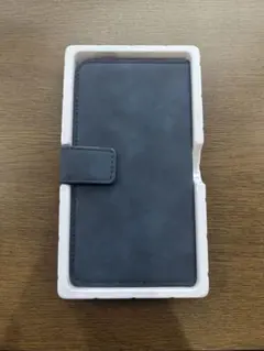 ダークブルー 手帳型スマホケース