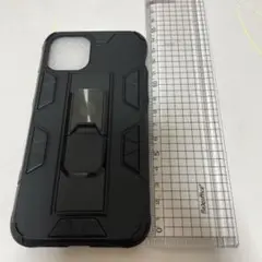 ★iPhone 11 Pro ケース スタンド機能付き 耐衝撃 頑丈 ブラック