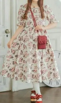 期間限定　青木美沙子　しまむら　ワンピース　M　新品のサムネイル