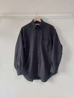 UNIQLO U ツイルオーバーサイズチェックシャツ