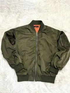 オリーブ MA-1ジャケット