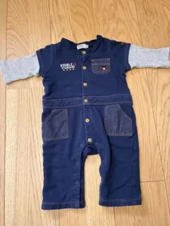 【ミキハウス】double.B ロンパース70㎝