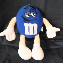 M&M's ぬいぐるみ マスコット ブルー - メルカリ