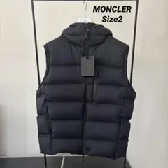 未使用★モンクレール★TAMEGA★ダウン ベスト 2★ブラック★23〜24秋冬