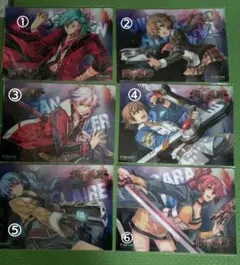 英雄伝説 閃の軌跡II B5キャラクタークリアファイル vol.2 - メルカリ