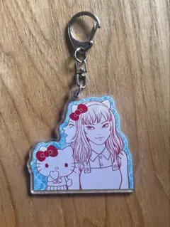 伊藤潤二×サンリオ 川上富江 アクリルキーホルダー トミエ キティ