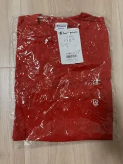 【新品未開封】チャンピオン ワンポイントロゴ 半袖 Tシャツ Mサイズ 赤