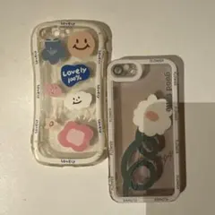 iPhone用カラフルケース2点セット