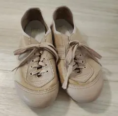 아사히 배턴 슈즈 댄스 슈즈 21cm 베이지