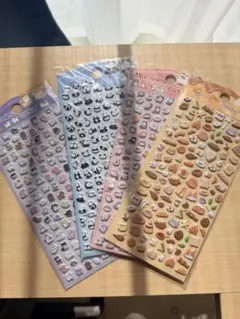 ミニアニマルシール 4シートセット