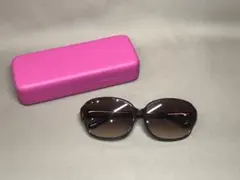 定番【Zoff】ZN61G05D オーバル型 サングラス ブラウン×グリーン系