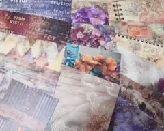 naco様　D43デザインペーパー　15種類✕各5枚　合計75枚