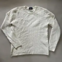 Noble Club ホワイト ニットセーター